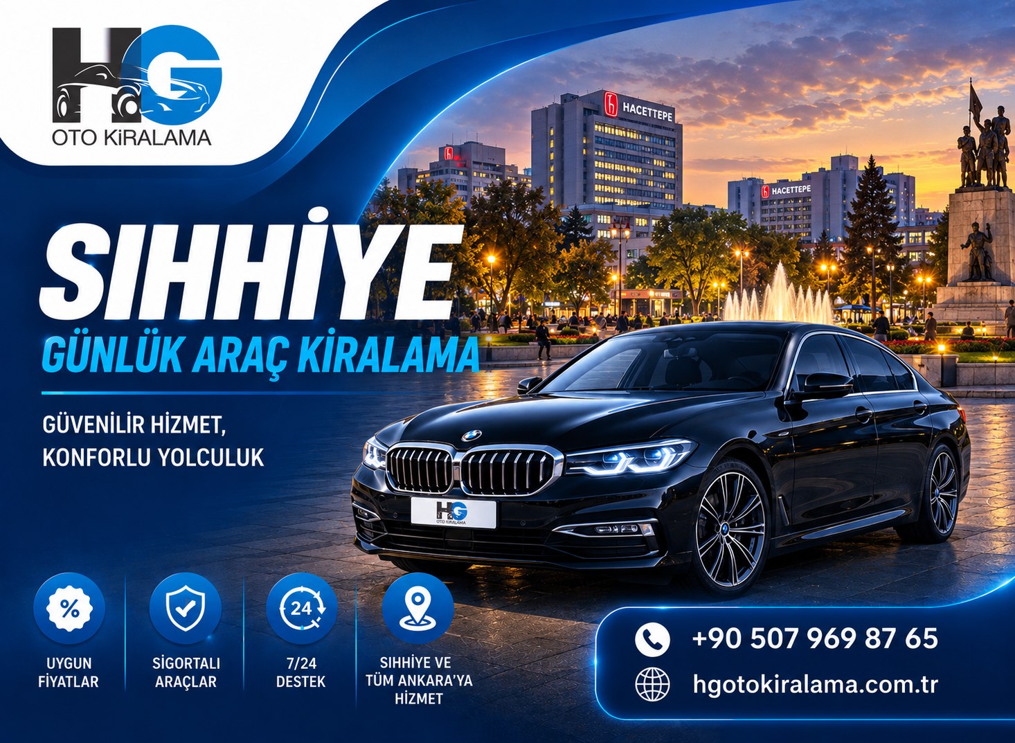 Sıhhiye Araç Kiralama
