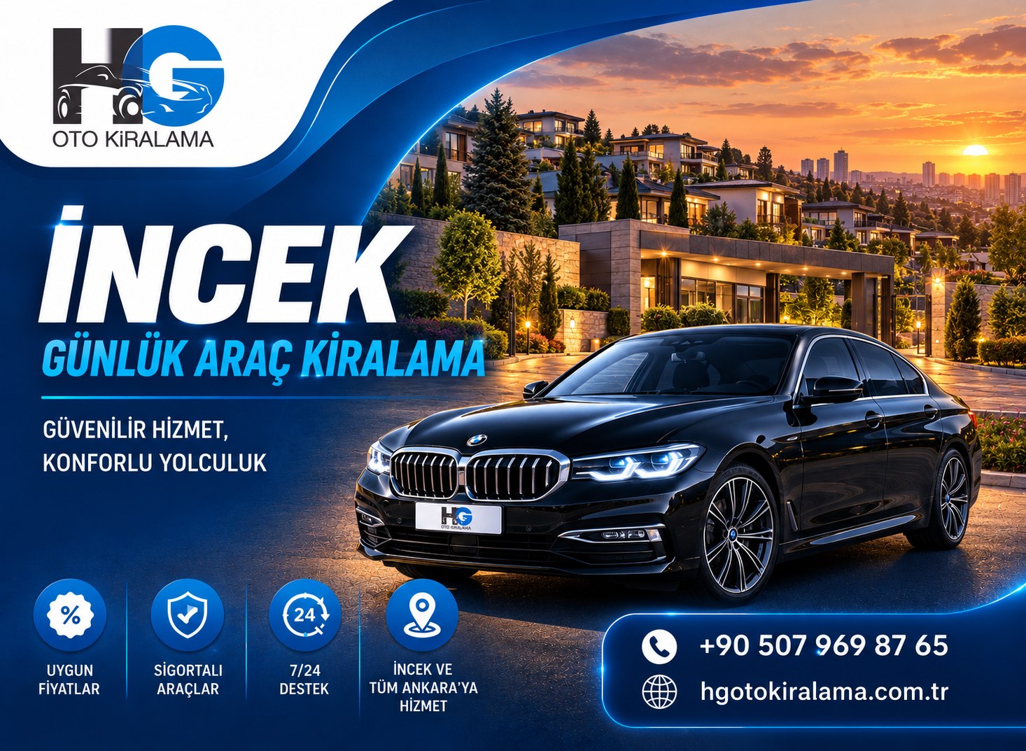 İncek Araç Kiralama